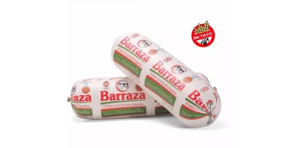 Barraza cilindro muzarela x 3 kilos